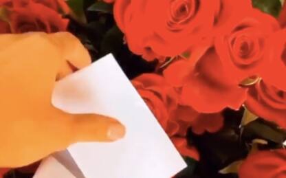 Diletta Leotta riceve mille rose rosse, mistero sul mittente