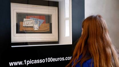 Picasso in lotteria, vince un'italiana