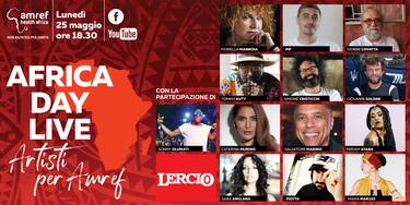 Africa Day Live, gli artisti sul palco virtuale per Amref