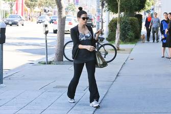 LOS ANGELES, CA - FEBRUARY 23: Jenna Dewan Tatum is seen on February 23, 2013 in Los Angeles, California.  (Photo by Bauer-Griffin/GC Images)