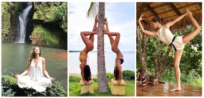 International yoga day, i vip su Instagram. LE FOTO