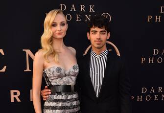 HOLLYWOOD, CALIFORNIA - JUNE 04: Sophie Turner and Joe Jonas attend the premiere of 20th Century Fox's "Dark Phoenix" at TCL Chinese Theatre on June 04, 2019 in Hollywood, California. (Photo by Matt Winkelmeyer/Getty Images)