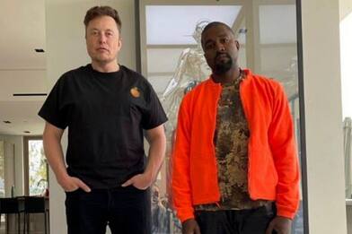 Kanye West posa con Elon Musk (e diverte Twitter)