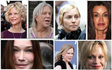 Emilio Fede, Gabriel Garko, Carla Bruni, Janice Dickinson, Mickey Rourke, Madonna, Meg Ryan