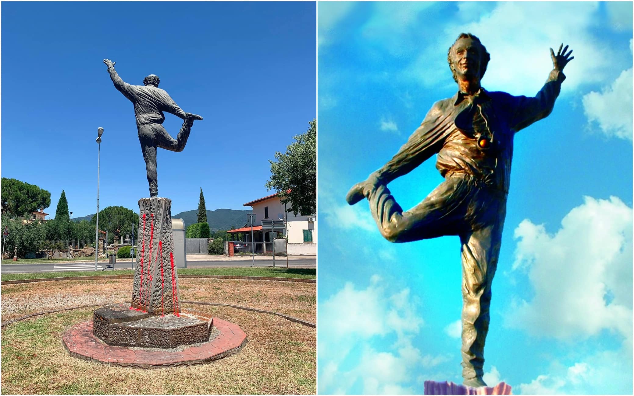 Statua Roberto Benigni