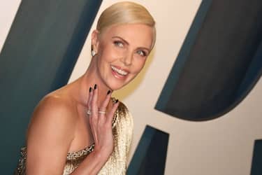 BEVERLY HILLS, CALIFORNIA - FEBRUARY 09:  Charlize Theron attends the 2020 Vanity Fair Oscar Party at Wallis Annenberg Center for the Performing Arts on February 09, 2020 in Beverly Hills, California. (Photo by Toni Anne Barson/WireImage)