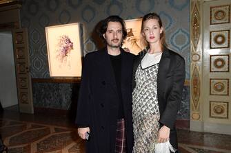 attends "Solve Sundsbo. Beyond The Still Image" exhibition opening during the Vogue Photo Festival at Palazzo Reale on November 14, 2018 in Milan, Italy.