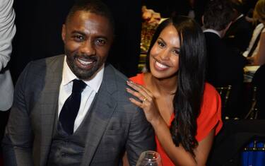LONDON, ENGLAND - NOVEMBER 18:   Idris Elba and Sabrina Dhowre attend The 64th Evening Standard Theatre Awards at the Theatre Royal, Drury Lane, on November 18, 2018 in London, England.  (Photo by David M. Benett/Dave Benett/Getty Images) *** Local Caption *** Idris Elba; Sabrina Dhowre