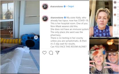 Sorella di Sharon Stone ha il Covid: “Colpa di chi non usa mascherina”