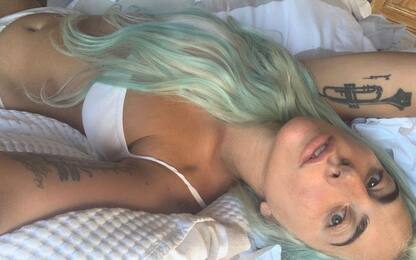 Lady Gaga cambia look: i capelli verdi nascondono un omaggio