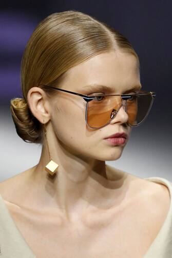 MILANO, ITALY â   September 23: Sunglass detail during the Fendi Fashion show as part of the Milano Fashion Week Spring/Summer 2021 on September 23, 2020 in Milano, Italy. (Photo by Estrop/Getty Images)