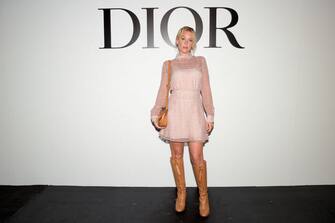 PARIS, FRANCE - SEPTEMBER 29: Ludivine Sagnier attends the Dior Womenswear Spring/Summer 2021 show as part of Paris Fashion Week on September 29, 2020 in Paris, France. (Photo by Anthony Ghnassia/Getty Images for Dior)