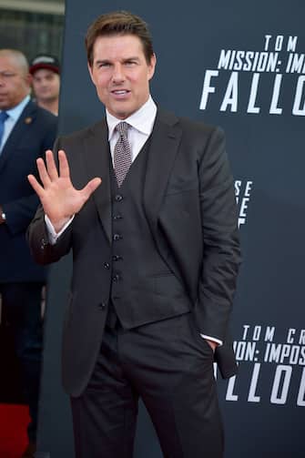 WASHINGTON, DC - JULY 22:  Tom Cruise attends the U.S. Premiere of "Mission: Impossible - Fallout" at Smithsonian's National Air and Space Museum on July 22, 2018 in Washington, DC.  (Photo by Shannon Finney/Getty Images)