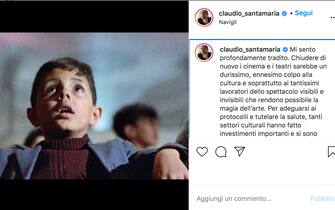 Chiusura cinema e teatri, le reazioni degli attori