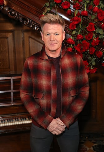 LONDON, ENGLAND - JANUARY 06:  Gordon Ramsay attends the Kent & Curwen presentation during London Fashion Week Men's January 2019 at Two Temple Place on January 6, 2019 in London, England.  (Photo by Darren Gerrish/Darren Gerrish/WireImage)
