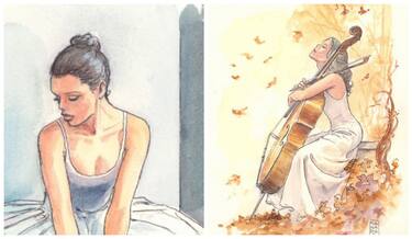 Milo Manara disegna per la cultura: “Spero che tutto riparta presto"