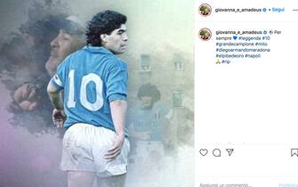 Addio a Maradona
