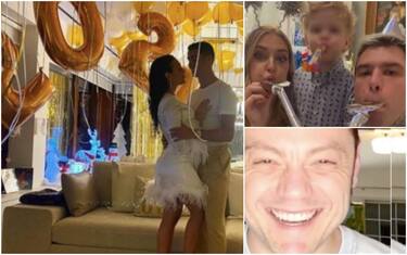 Capodanno 2021, auguri vip sui social: dai Ferragnez a Tiziano Ferro
