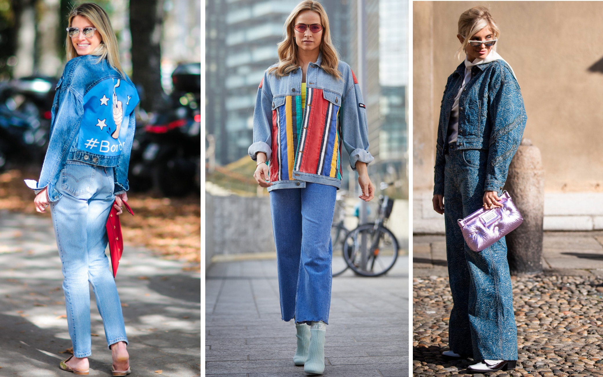Come portare look total denim in maniera ultra chic
