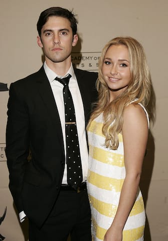 Milo Ventimiglia and Hayden Panettiere *EXCLUSIVE IMAGE* ***Exclusive*** (Photo by Mathew Imaging/FilmMagic for Academy of Television Arts and Sciences)