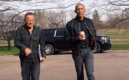 Obama lancia il podcast "Renegades: Born In The USA" con Springsteen