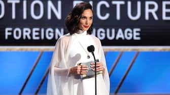 February 28, 2021, Beverly Hills, California, USA: Gal Gadot at the 78th Annual Golden Globe Awards held at the Beverly Hilton Hotel. (Credit Image: Â© Rich Polk/NBC via ZUMA Wire)