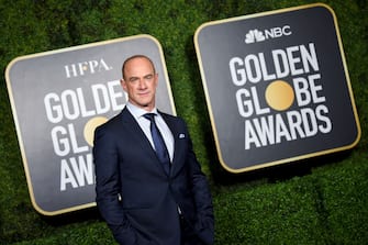 NEW YORK, NEW YORK - FEBRUARY 28: Christopher Meloni attends the 78th Annual Golden GlobeÂ® Awards at The Rainbow Room on February 28, 2021 in New York City.  (Photo by Dimitrios Kambouris/Getty Images for Hollywood Foreign Press Association)