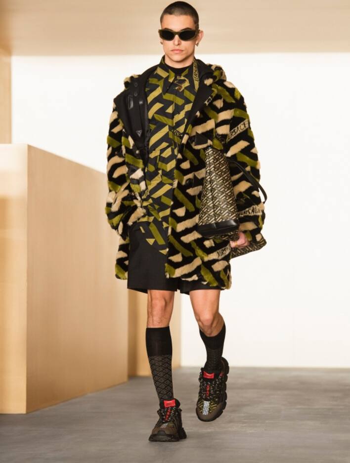 versace fall winter 2021 boots