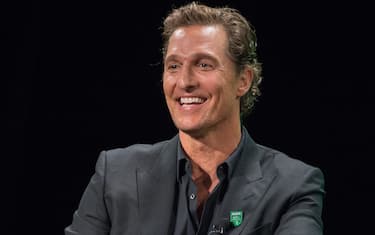 AUSTIN, TEXAS - AUGUST 23: Matthew McConaughey, Academy Award-winning actor attends the Austin FC Major League Soccer club announcement of four new investors including himself as the 'Minister of Culture' at 3TEN ACL Live on August 23, 2019 in Austin, Texas. (Photo by Rick Kern/Getty Images)