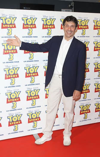 ROME - JULY 01: Fabrizio Frizzi attends the "Toy Story 3" premiere at Adriano Cinema on July 1, 2010 in Rome, Italy. (Photo by Ernesto Ruscio/Getty Images)