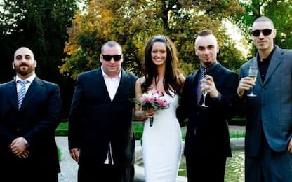 J-Ax e sua moglie Elaina Coker: le foto del matrimonio su Instagram