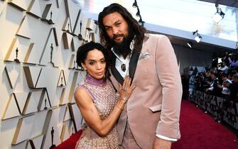 HOLLYWOOD, CALIFORNIA - FEBRUARY 24: (L-R) Lisa Bonet and Jason Momoa attend the 91st Annual Academy Awards at Hollywood and Highland on February 24, 2019 in Hollywood, California. (Photo by Kevork Djansezian/Getty Images)
