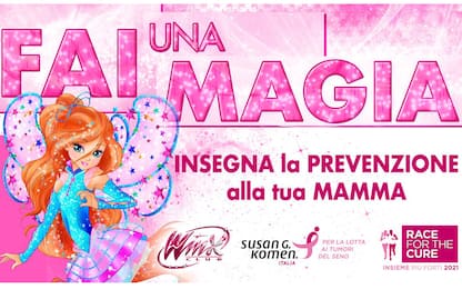 Komen Italia e le Winx insieme per la prevenzione del cancro al seno