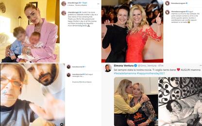 Festa della Mamma, gli auguri dei vip sui social
