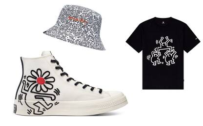Converse, le opere di Keith Haring nelle nuove sneakers All Stars