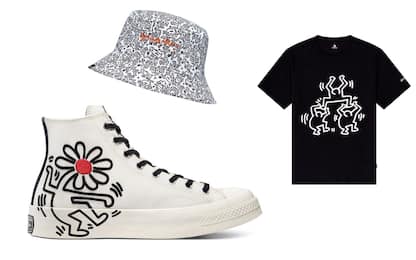 Converse, le opere di Keith Haring nelle nuove sneakers All Stars