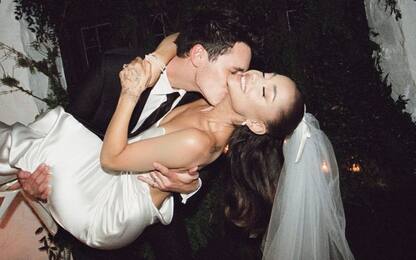 Ariana Grande ha condiviso su Instagram le foto del matrimonio
