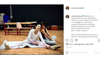 La comica Virginia Raffaele omaggia Carla Fraccia con un post su Instagram