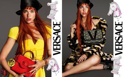 Dua Lipa è il nuovo volto della campagna di Versace
