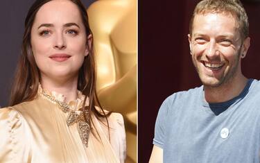 Dakota Johnson e Chris Martin in vacanza in barca in Spagna