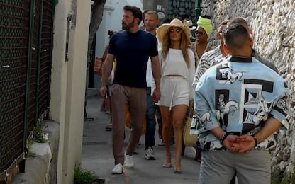 Jennifer Lopez e Ben Affleck a Capri: la passeggiata