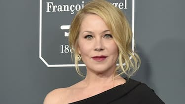 SANTA MONICA, CA - JANUARY 12: Christina Applegate during the arrivals for the 25th Annual Critics' Choice Awards at Barker Hangar on January 12, 2020 in Santa Monica, CA. (Photo by David Crotty/Patrick McMullan via Getty Images)
