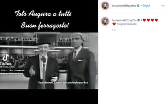 Luciana Litizzetto su Instagram per Ferragosto