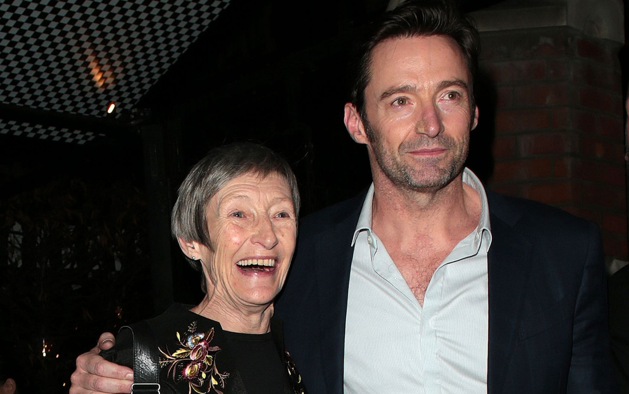 Hugh Jackman e la madre