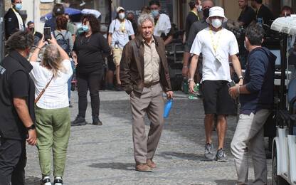 Harrison Ford in Sicilia per le riprese del film Indiana Jones 5