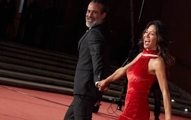 Raz Degan con la fidanzata Stuart alla Festa del Cinema di Roma 2021