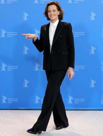 BERLIN, GERMANY - FEBRUARY 20: Sigourney Weaver attends the "My Salinger Year" photo call during the 70th Berlinale International Film Festival Berlin at Grand Hyatt Hotel on February 20, 2020 in Berlin, Germany.  (Photo by Andreas Rentz/Getty Images)