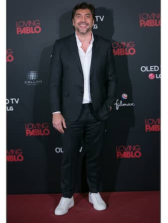 MADRID, SPAIN - MARCH 07:  Actor Javier Bardem attends the 'Loving Pablo' premiere at Callao Cinema on March 7, 2018 in Madrid, Spain.  (Photo by Pablo Cuadra/FilmMagic)
