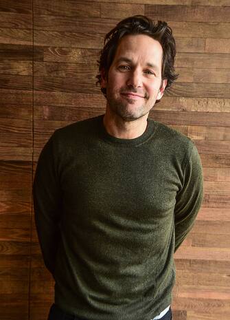 PARK CITY, UT - JANUARY 29:  Actor Paul Rudd attends "The Fundamentals Of Caring" Portraits during the 2016 Sundance Film Festival at Acura Studio on January 29, 2016 in Park City, Utah.  (Photo by George Pimentel/Getty Images for Sundance Film Festival)