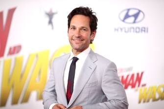 LOS ANGELES, CA - JUNE 25:  Paul Rudd attends the premiere of Disney And Marvel's "Ant-Man And The Wasp" on June 25, 2018 in Los Angeles, California.  (Photo by Christopher Polk/Getty Images)